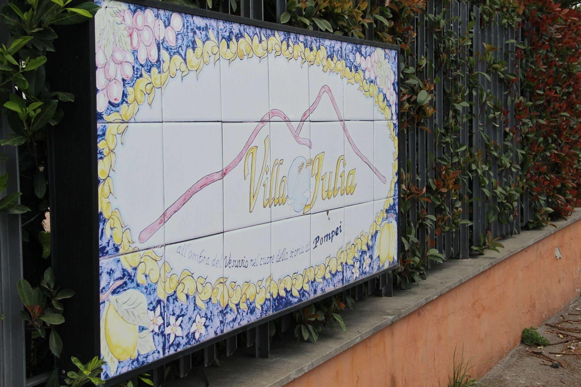 Villa Julia Pompei Exteriér fotografie